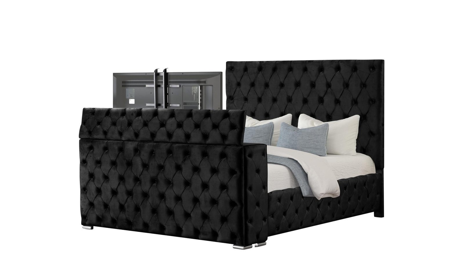 Second image of ENCORE KING 4PC BEDROOM SET IN BLACK