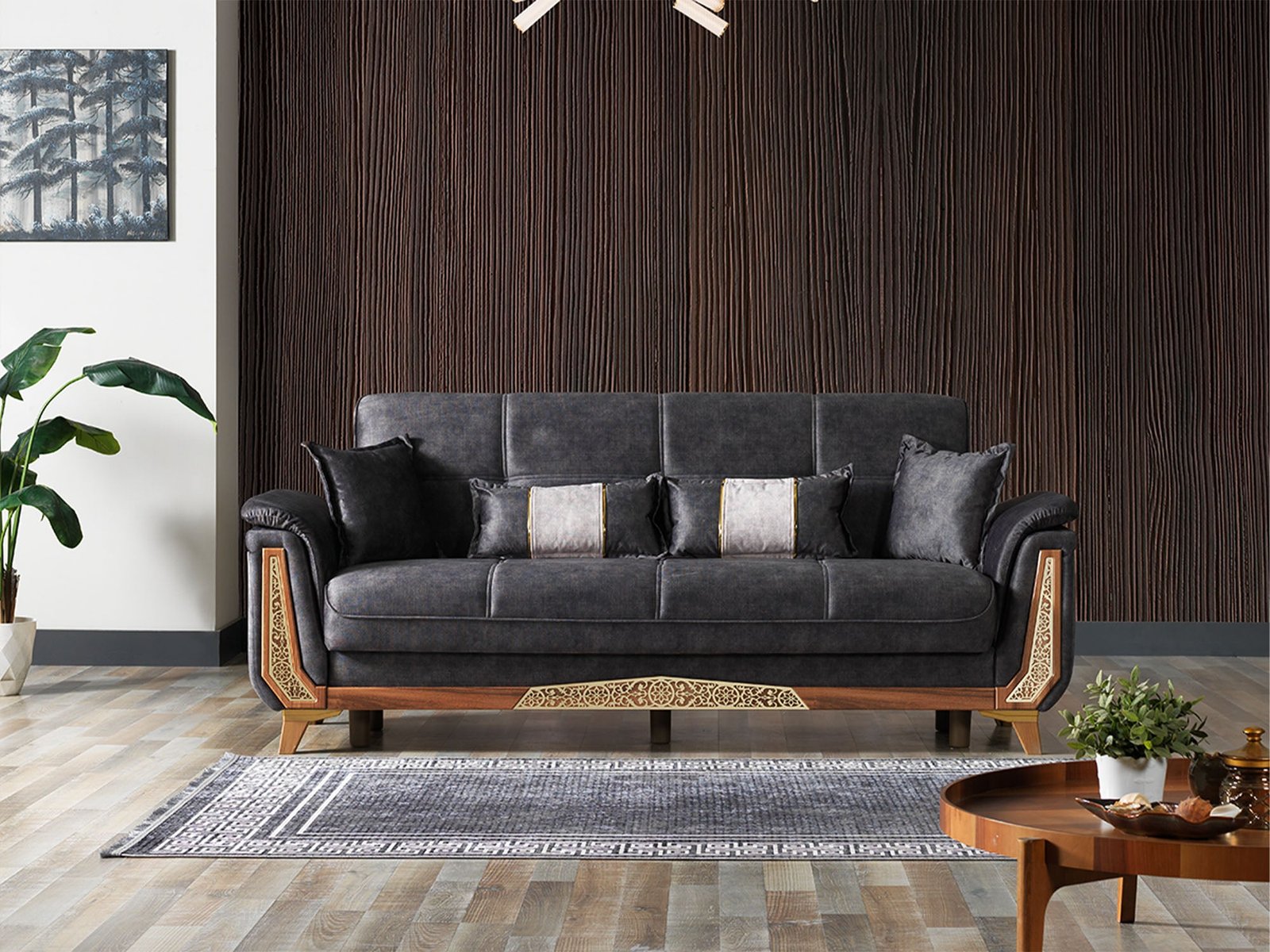 Second image of Efes Convertible Loveseat