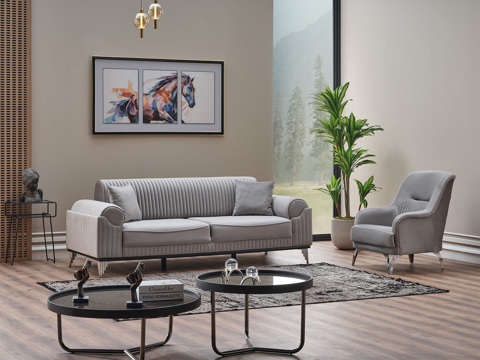 Second image of Everest Chair Light Grey