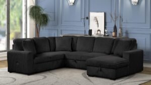 GRANDE SECTIONAL BLACK