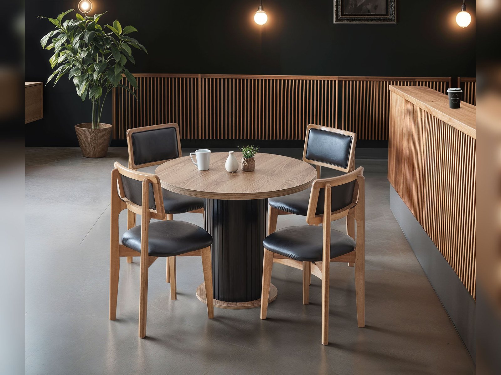 Galata Diningroom (Dining Table & 4 Dining Chair)