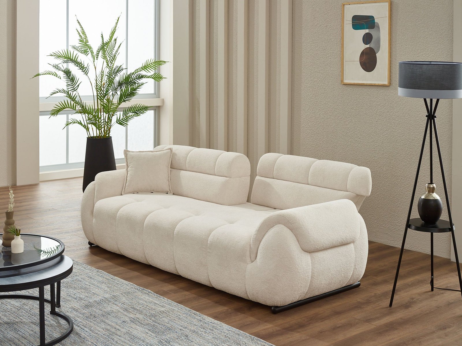 Second image of Genova Convertible Loveseat