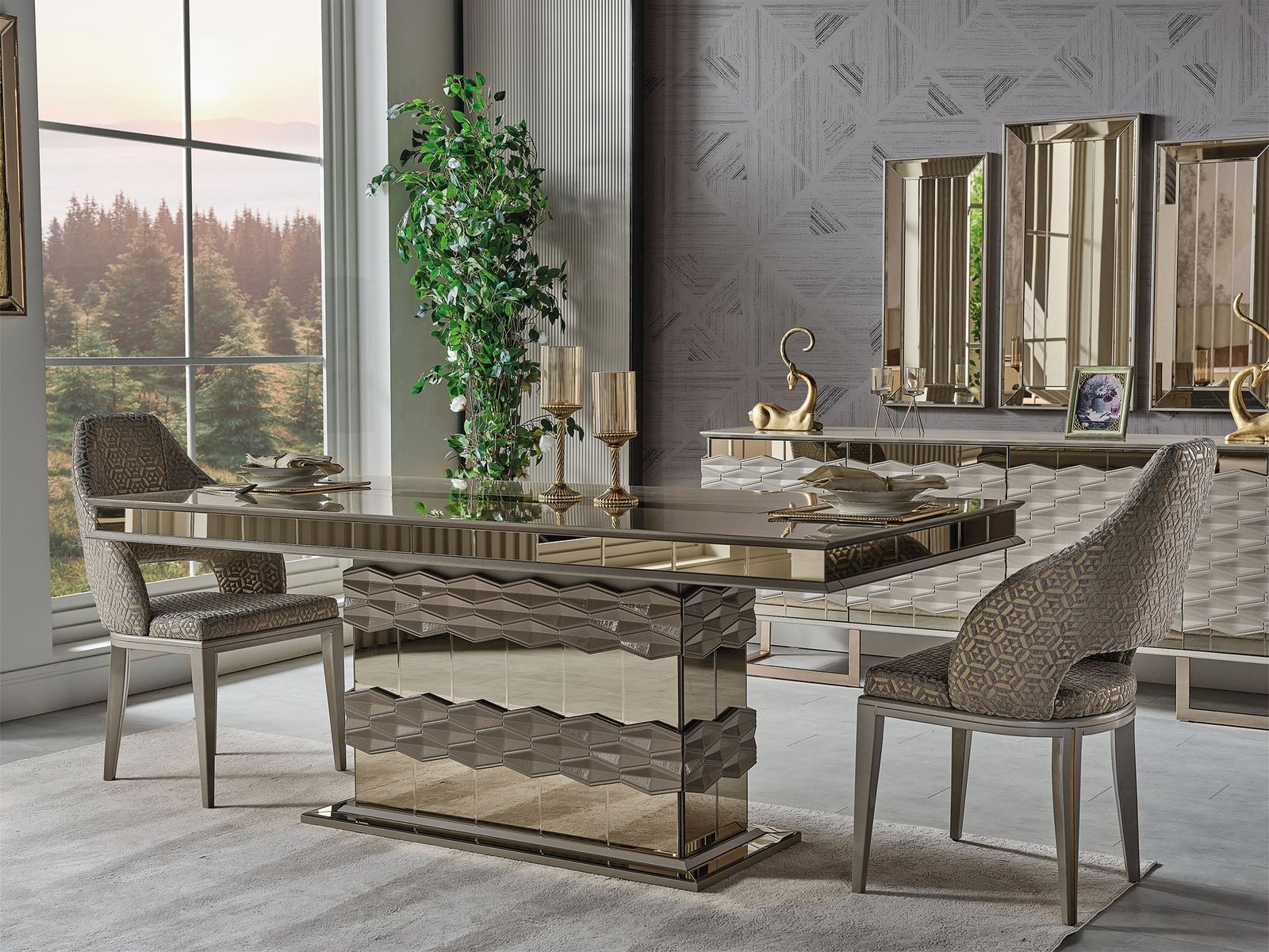 Second image of Gokce Dining Table