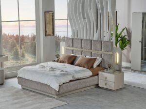 Hisar Bed Frame With Headboard
