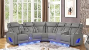 FORTUNER SECTIONAL GRAY