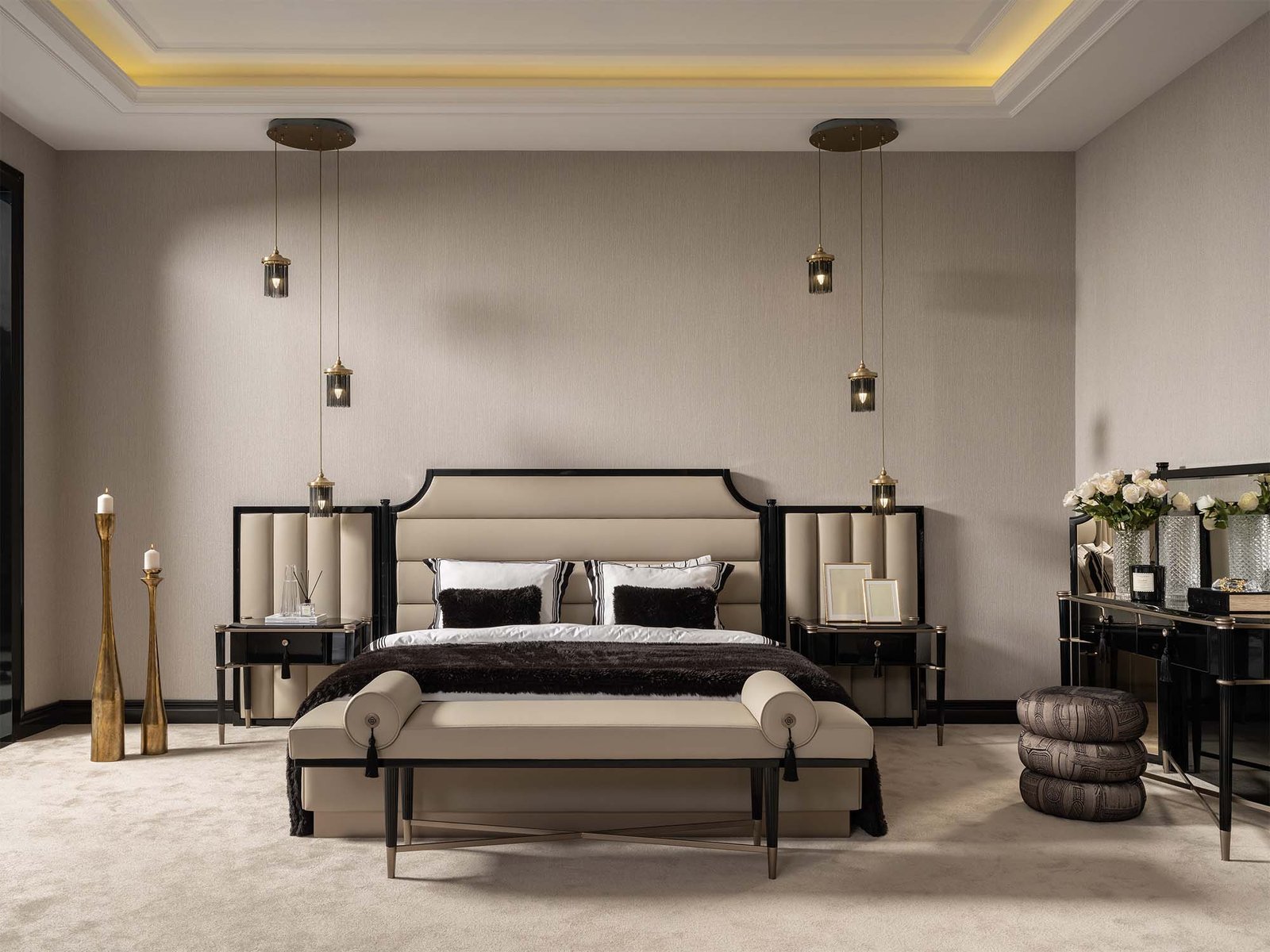 Second image of Istanbul Bed Frame With Headboard