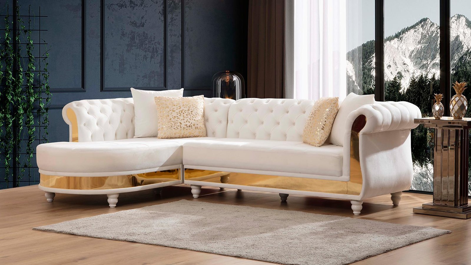 JULIA SECTIONAL SOFA OFF WHITE