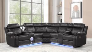 LACROSSE SECTIONAL SOFA GRAY