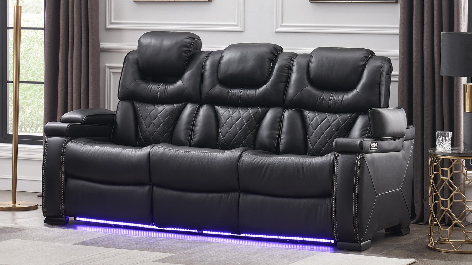 Second image of LEXUS SOFA + L.S BLACK