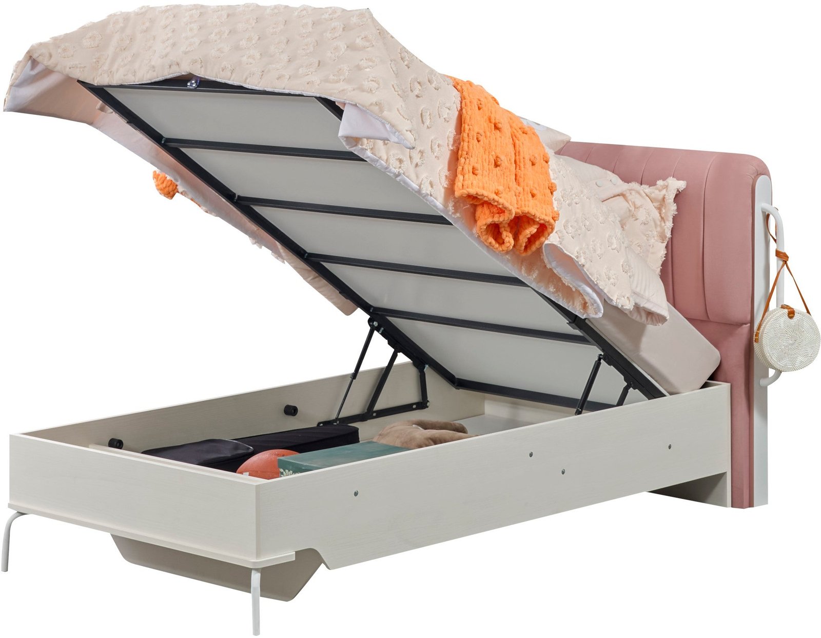 Second image of Linda Twin Bed With Headboard