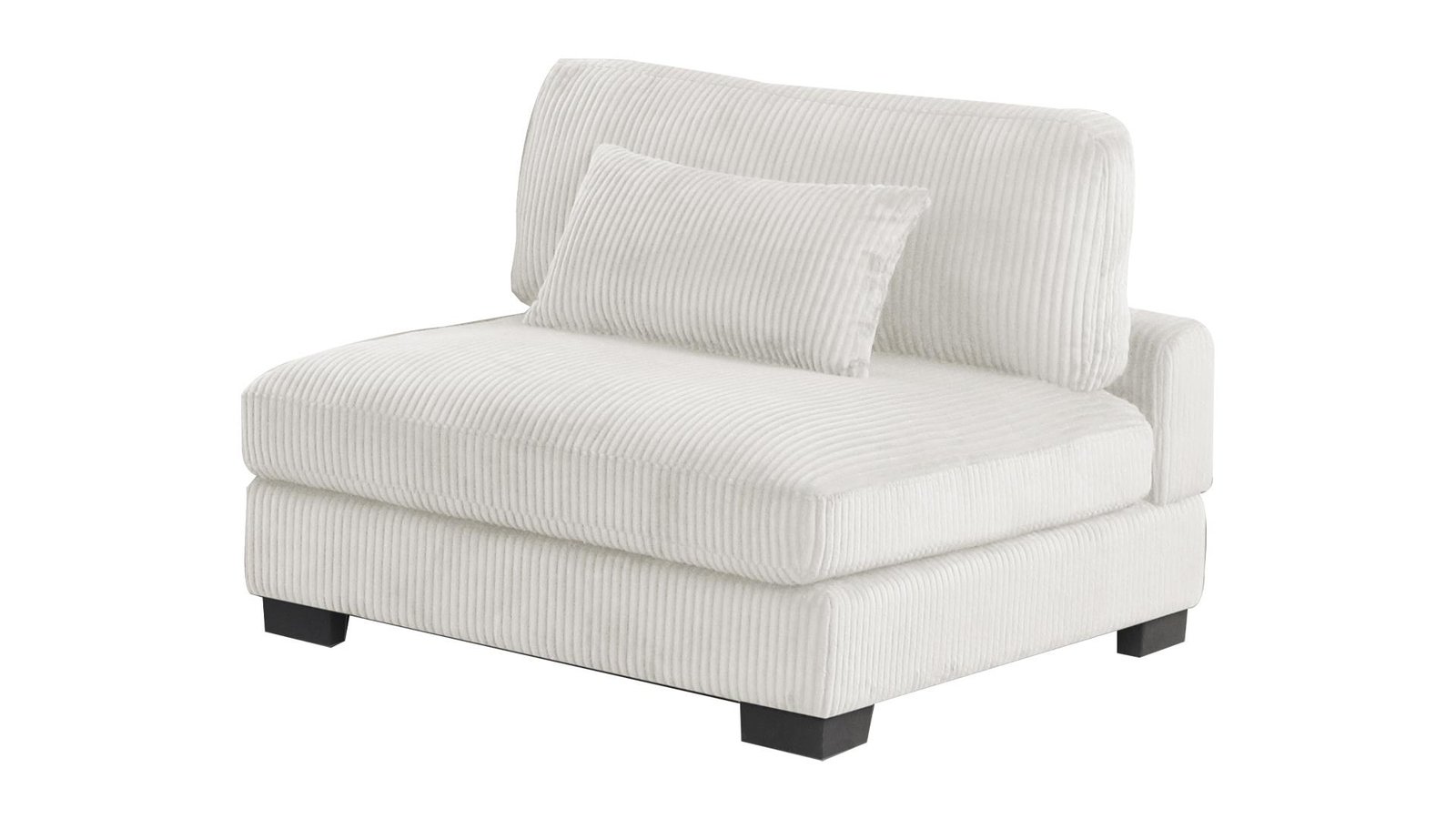 BENTLEY ARMLESS CHAIR - CREAM
