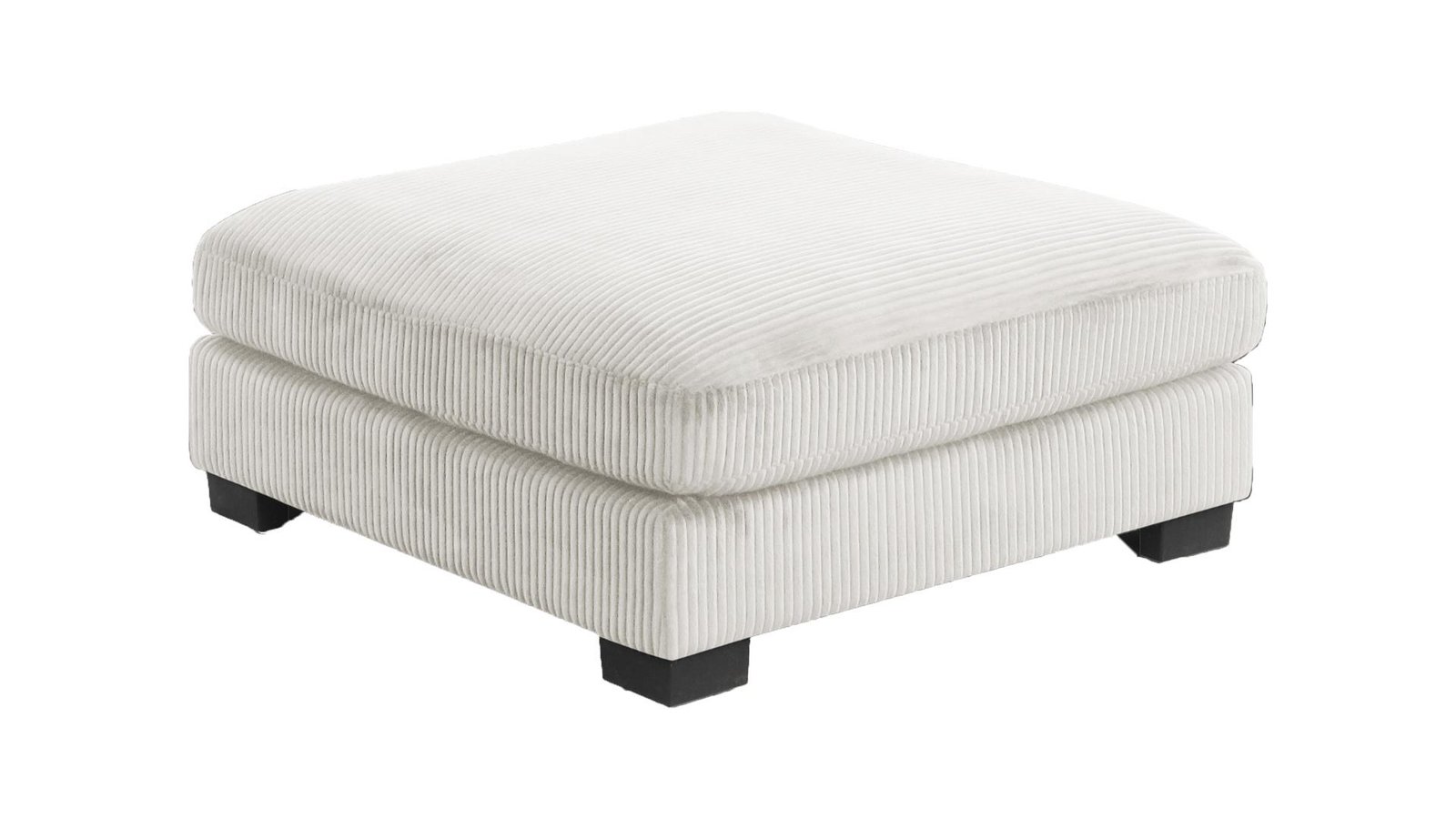 BENTLEY OTTOMAN - CREAM