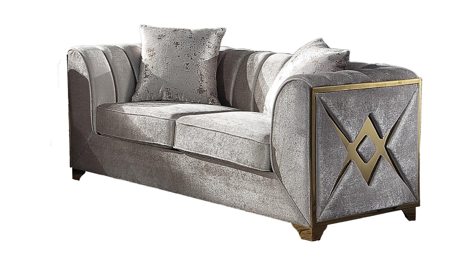 Second image of VELENCIA 2 PC Living Room Sets IN CREAM