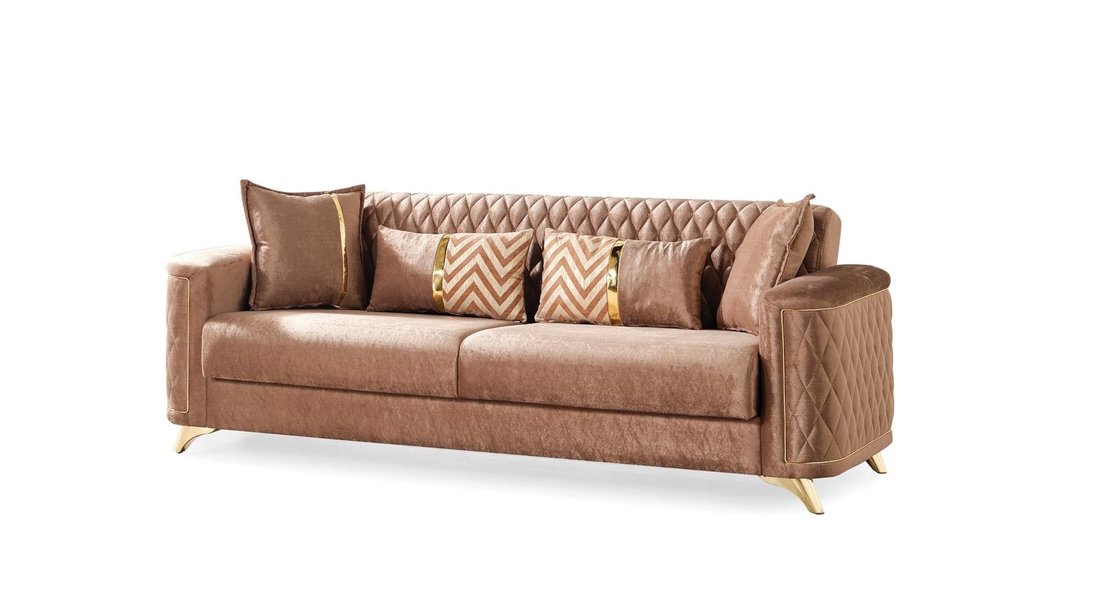 Second image of LUNA 2 PC Living Room Sets IN COPPER