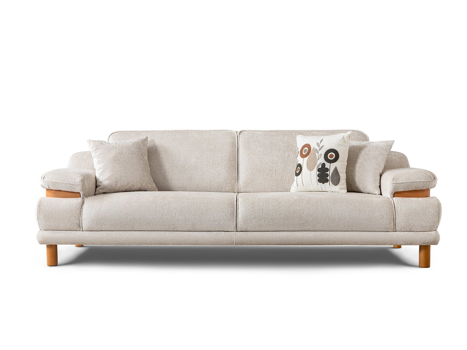 Second image of Latte 3-pieces (Sofa & Loveseat & Chair) Livingroom Set
