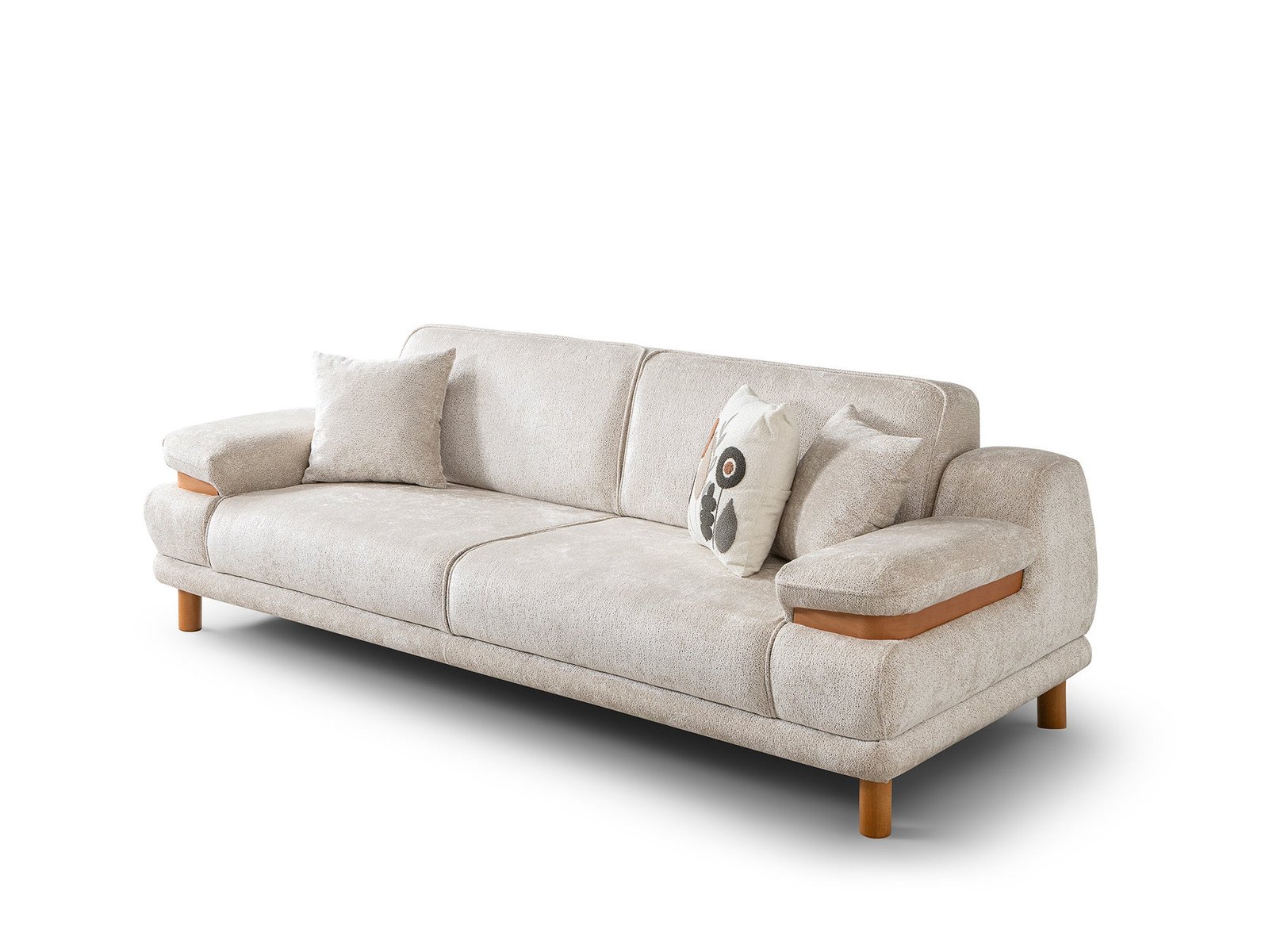 Latte Convertible Sofa
