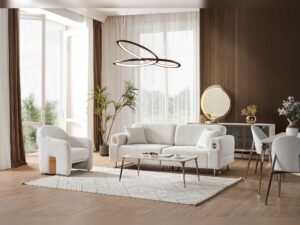 Law 4-pieces (2 Sofa & 2 Chair) Livingroom