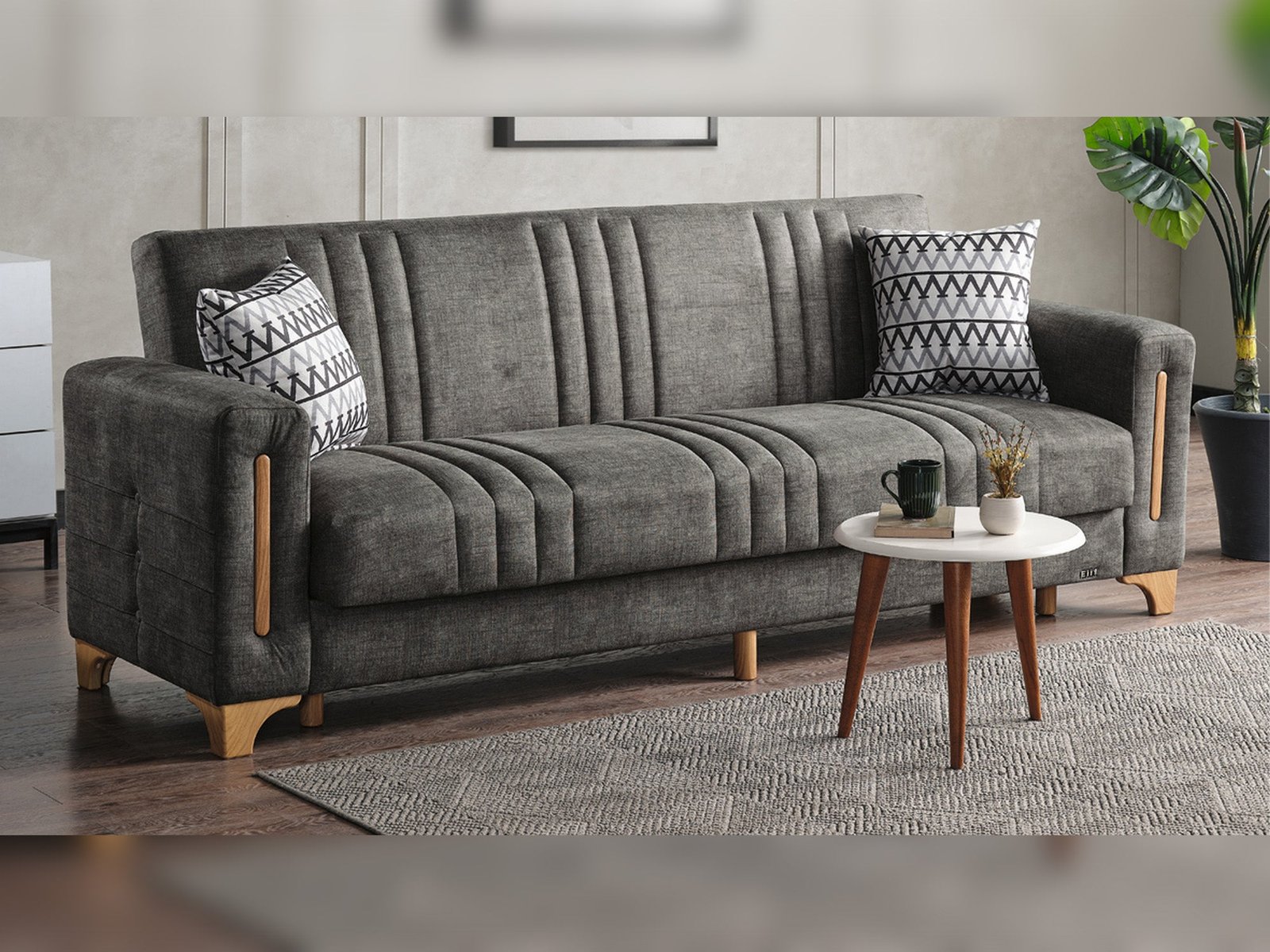 Second image of Line Elf Convertible Loveseat
