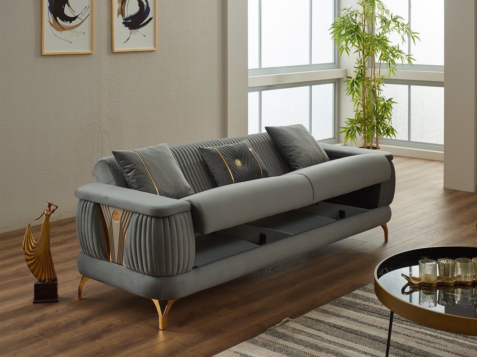Second image of Loft Convertible Loveseat