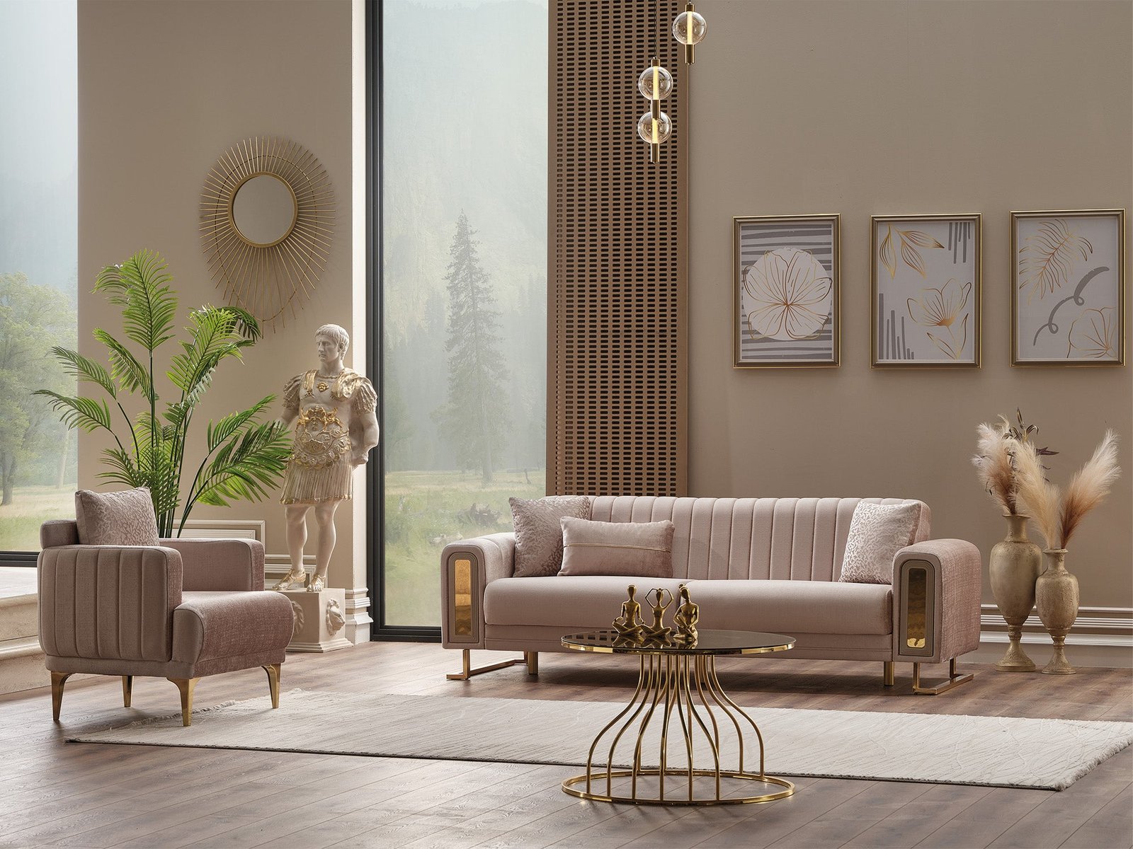 Second image of Lotus Chair Cream
