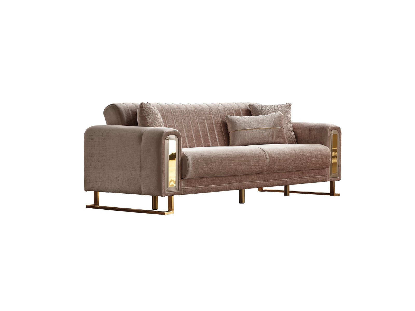 Lotus Convertible Sofa Cream