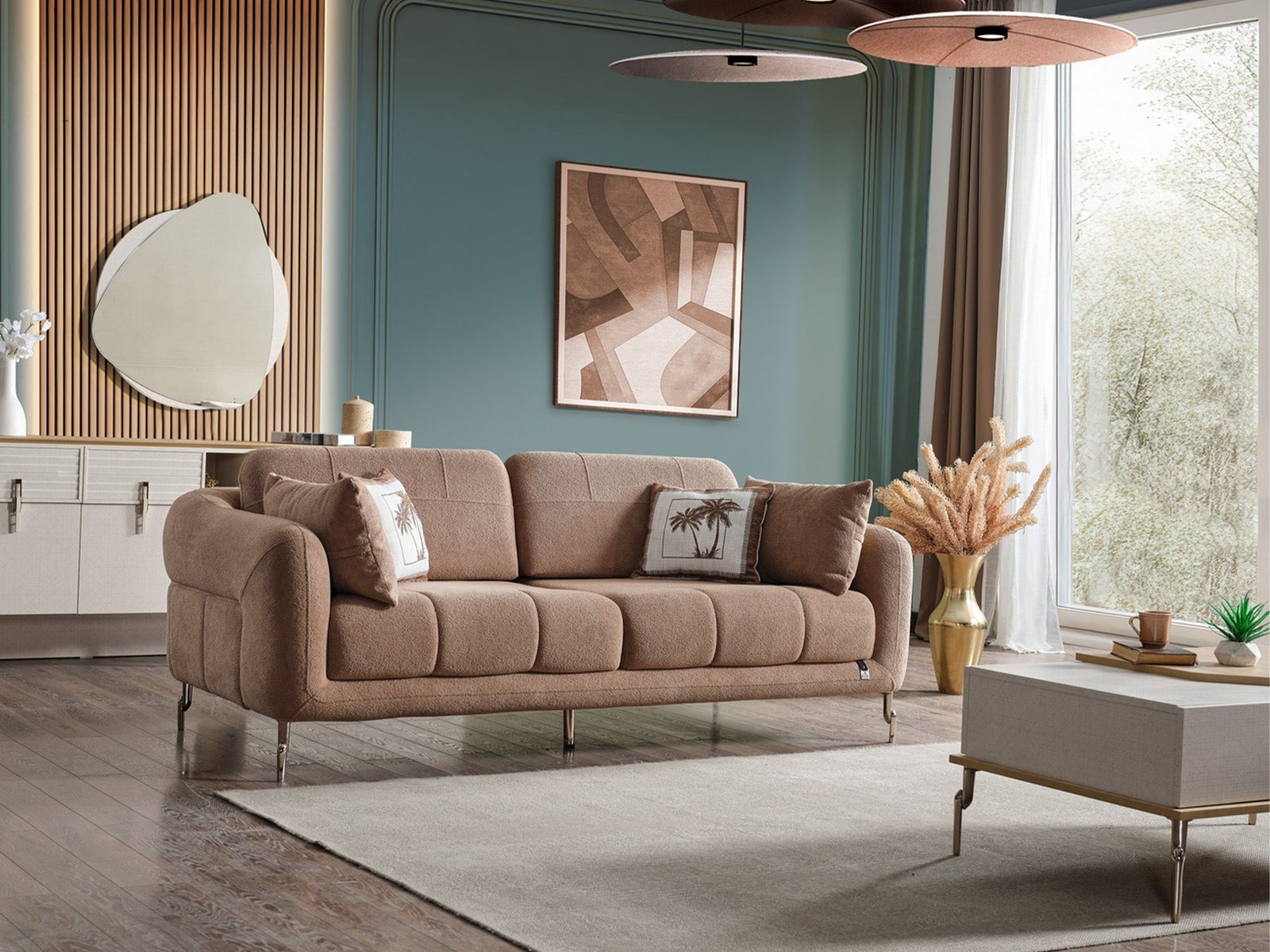 Lugano Convertible Loveseat