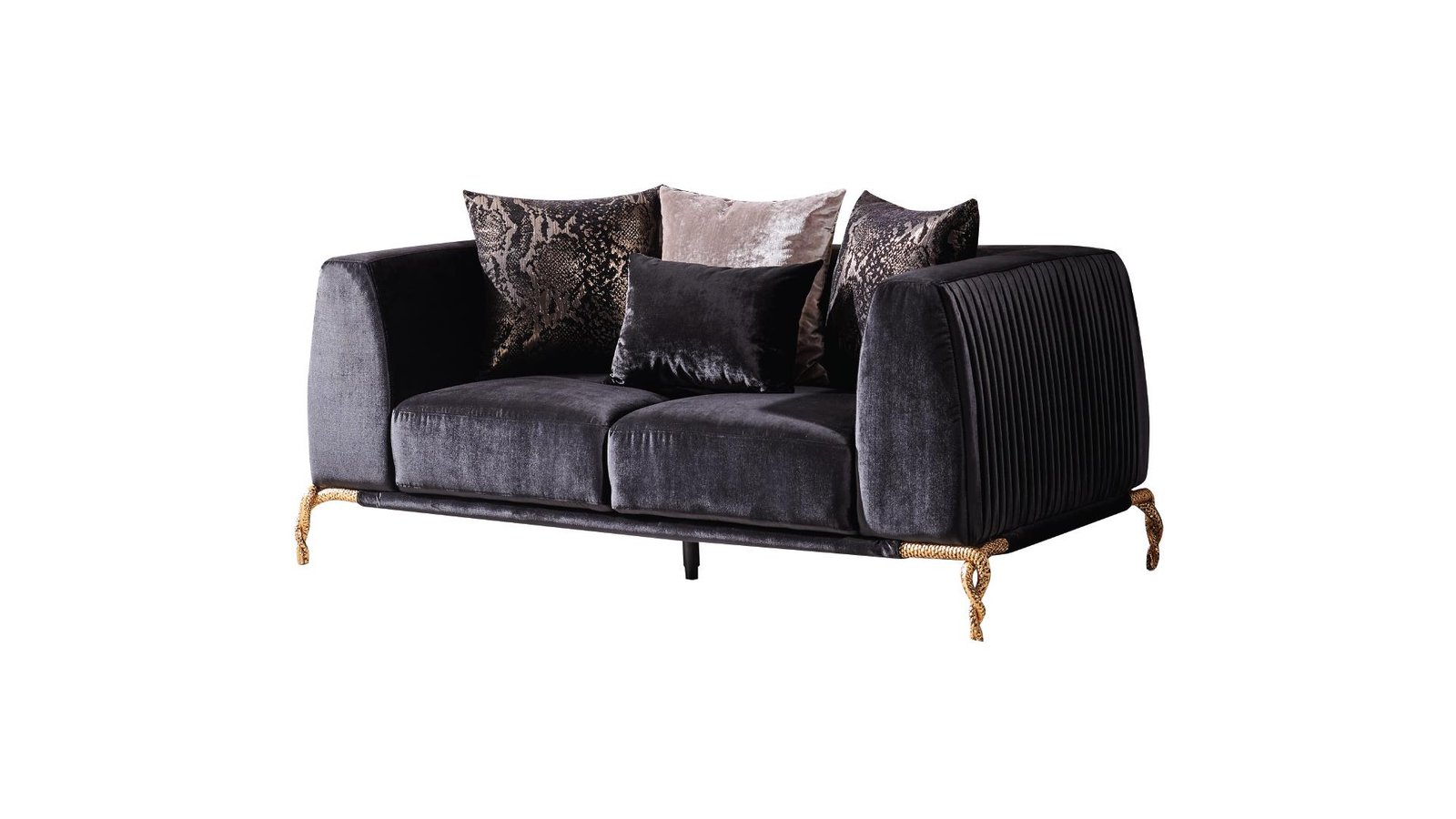 Second image of MAJESTIC 2 PC - SOFA BLACK &AMP; LS BLACK