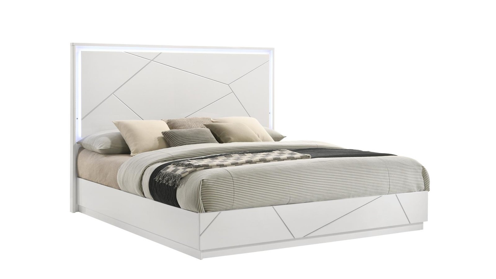 MANHATTAN KING BED IN WHITE
