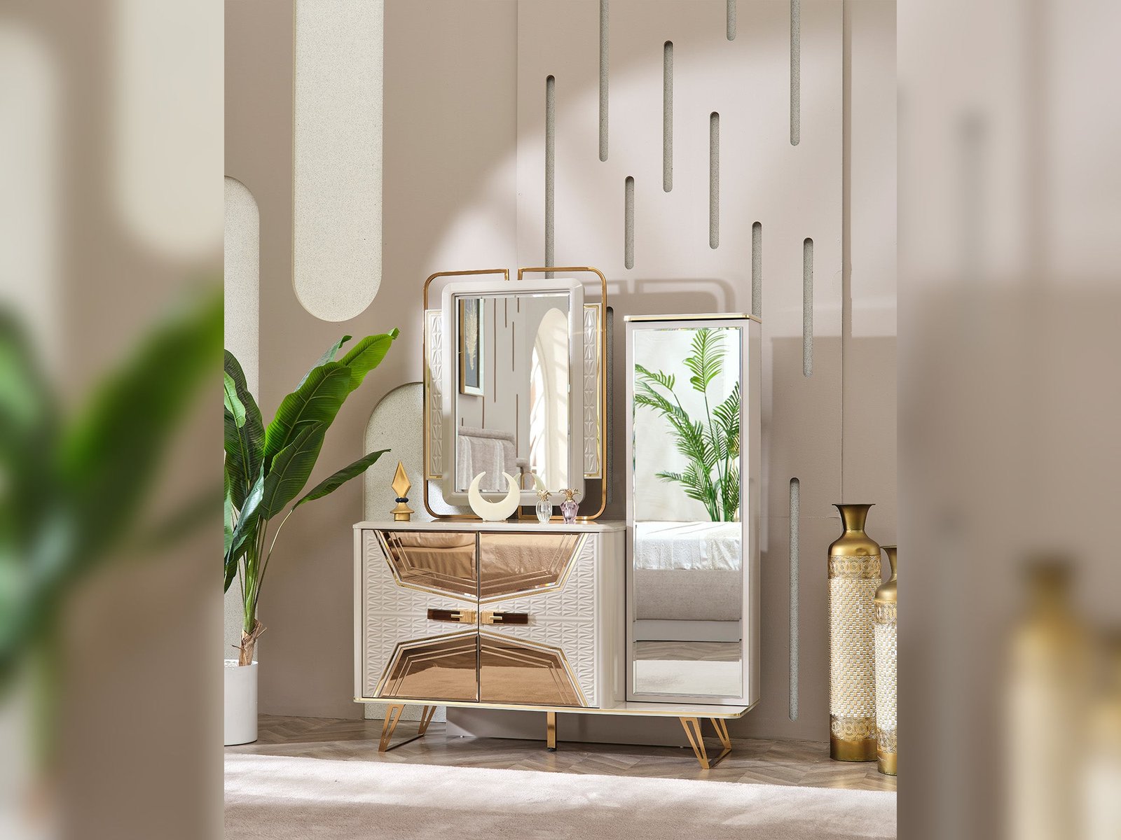 Milano Max Dresser With Mirror