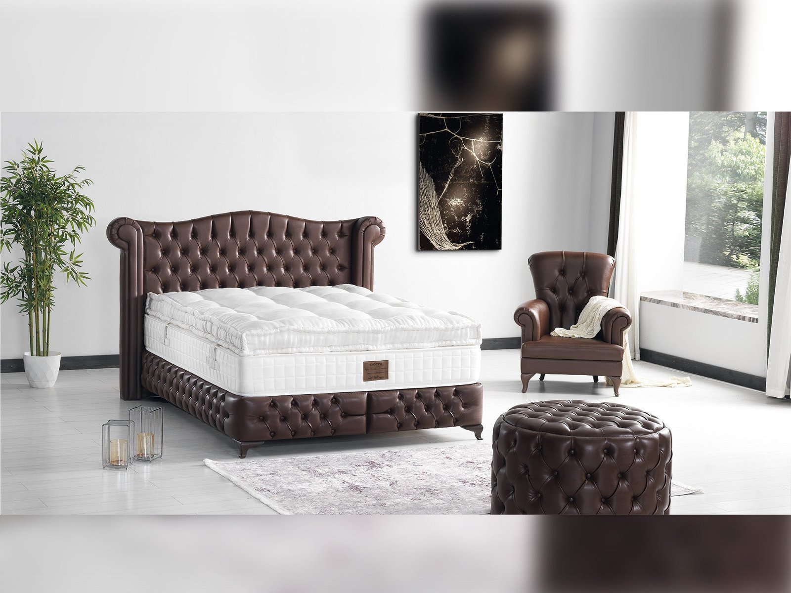 Second image of Monalisa Storage Bed With Headboard Brown