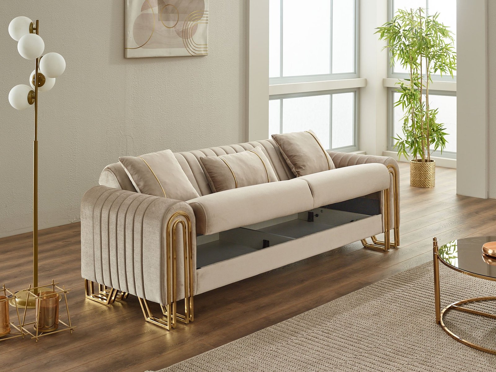 Second image of Montana Convertible Sofa