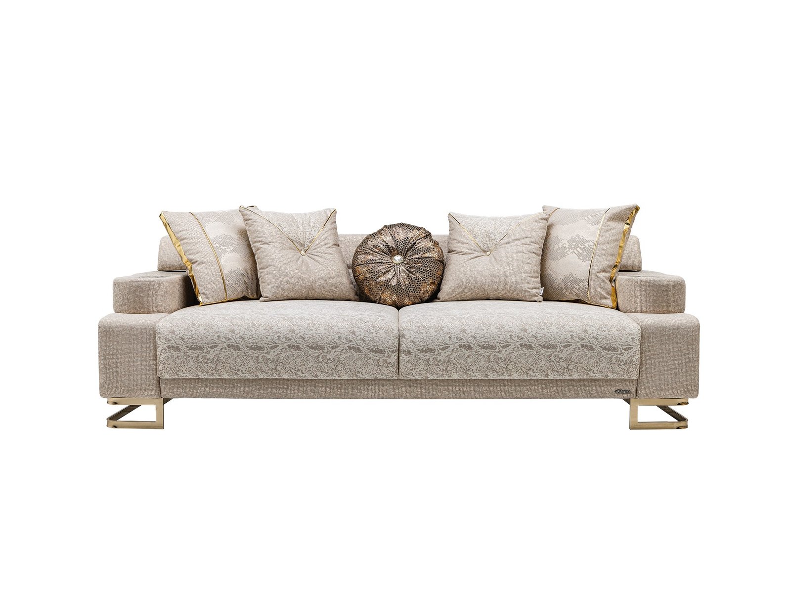 Monza Convertible Sofa Cream
