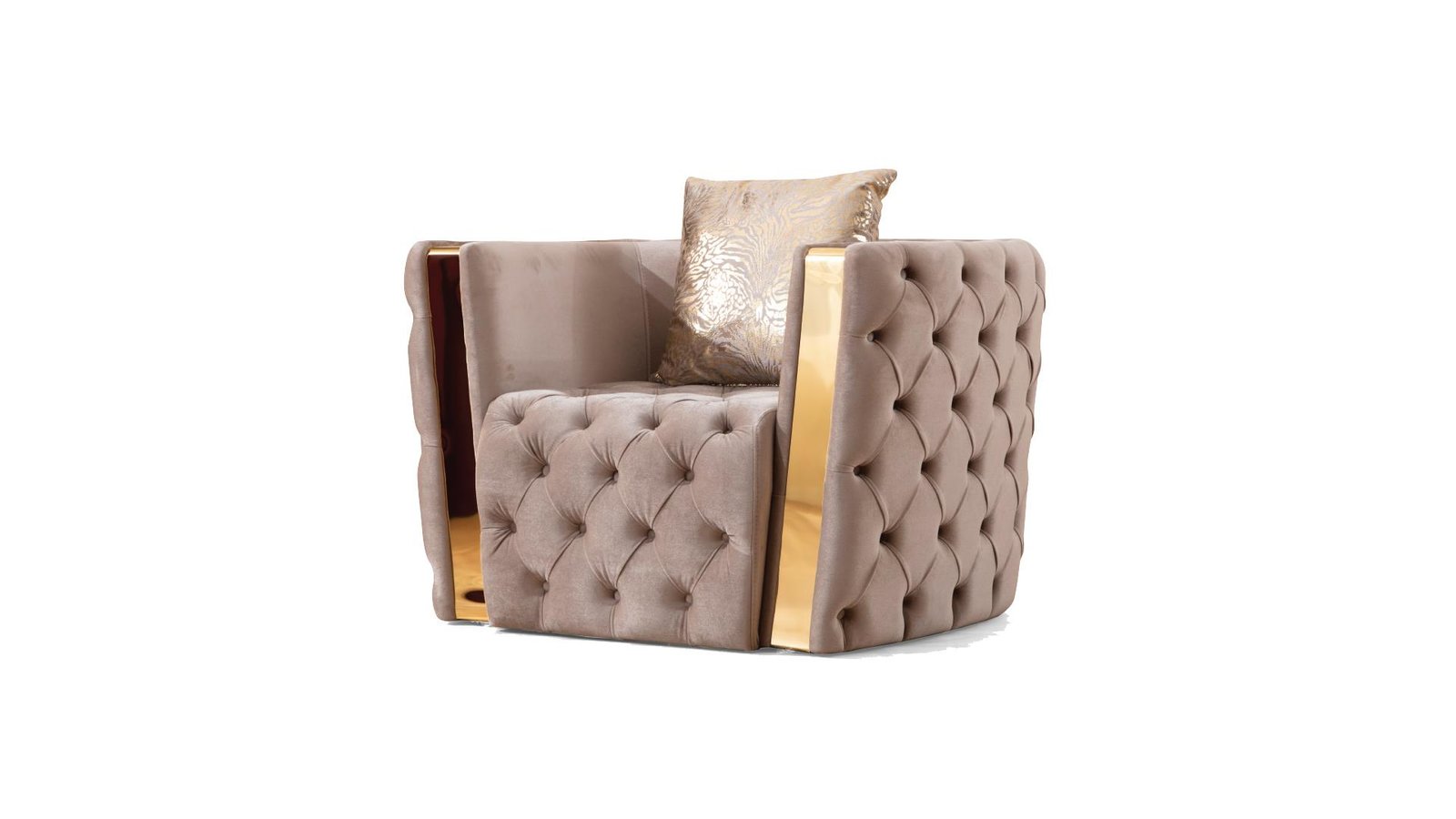 NAOMI CHAIR TAUPE - C
