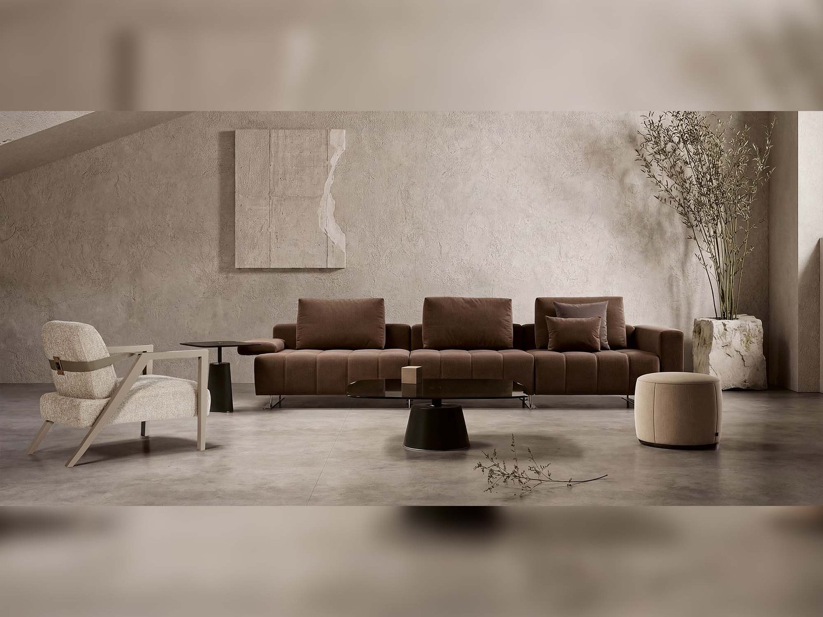 Nest 4-pieces (4 Seat Sofa & Sofa & 2 Chair) Livingroom