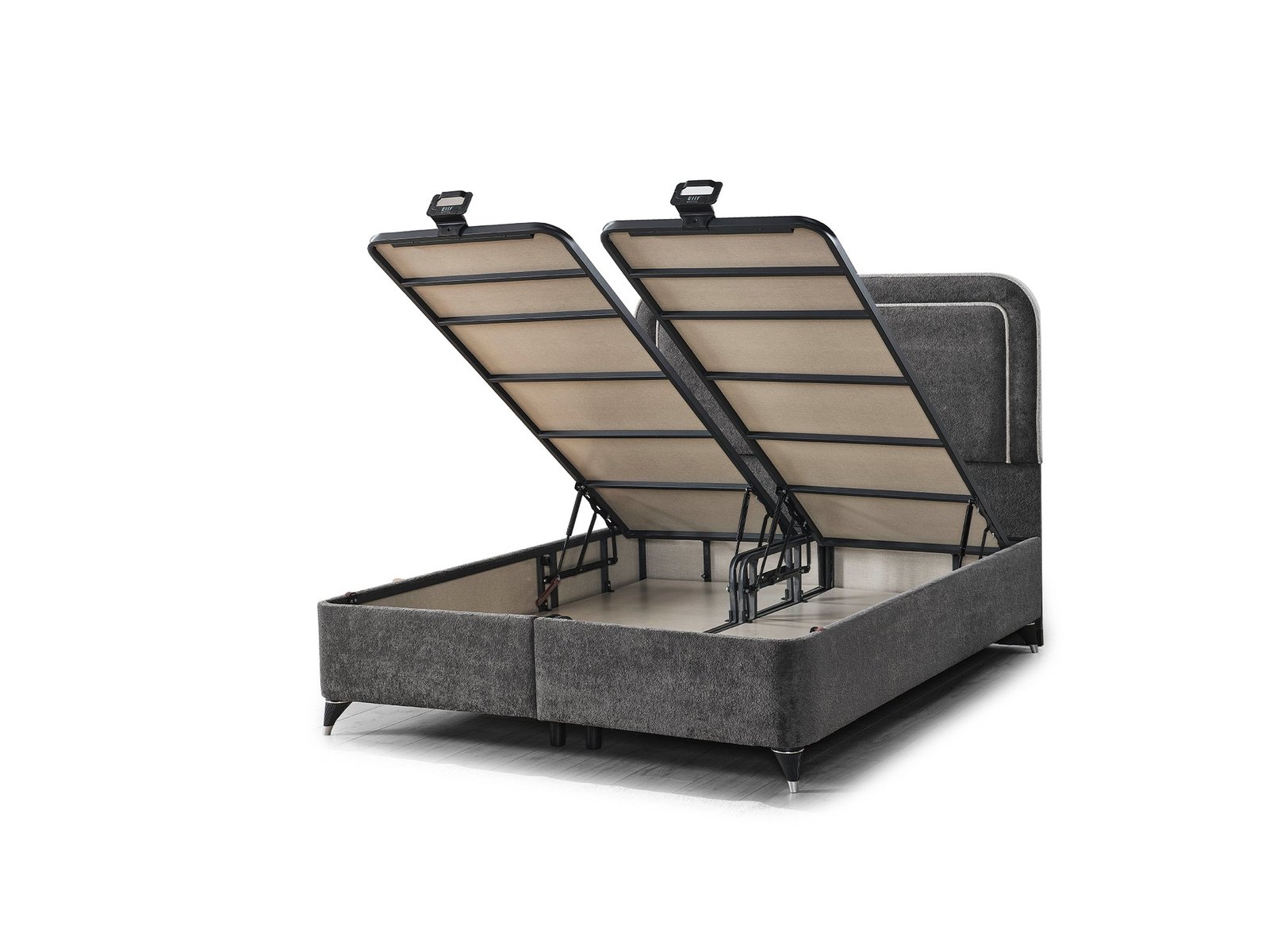 Second image of Nihal Storage Bed With Headboard