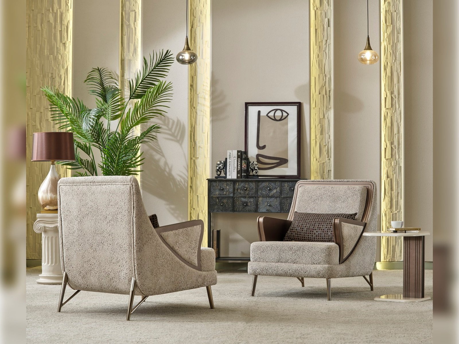 Second image of Nirvana Chair Beige