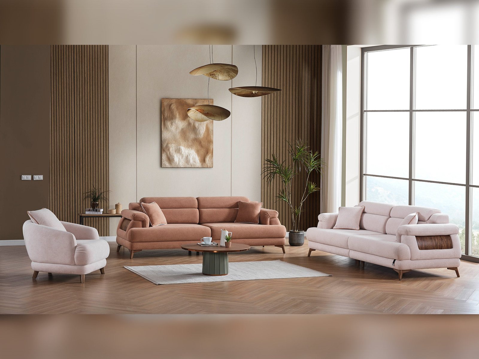 Nova Elf 4-pieces (2 Sofa & 2 Chair) Livingroom