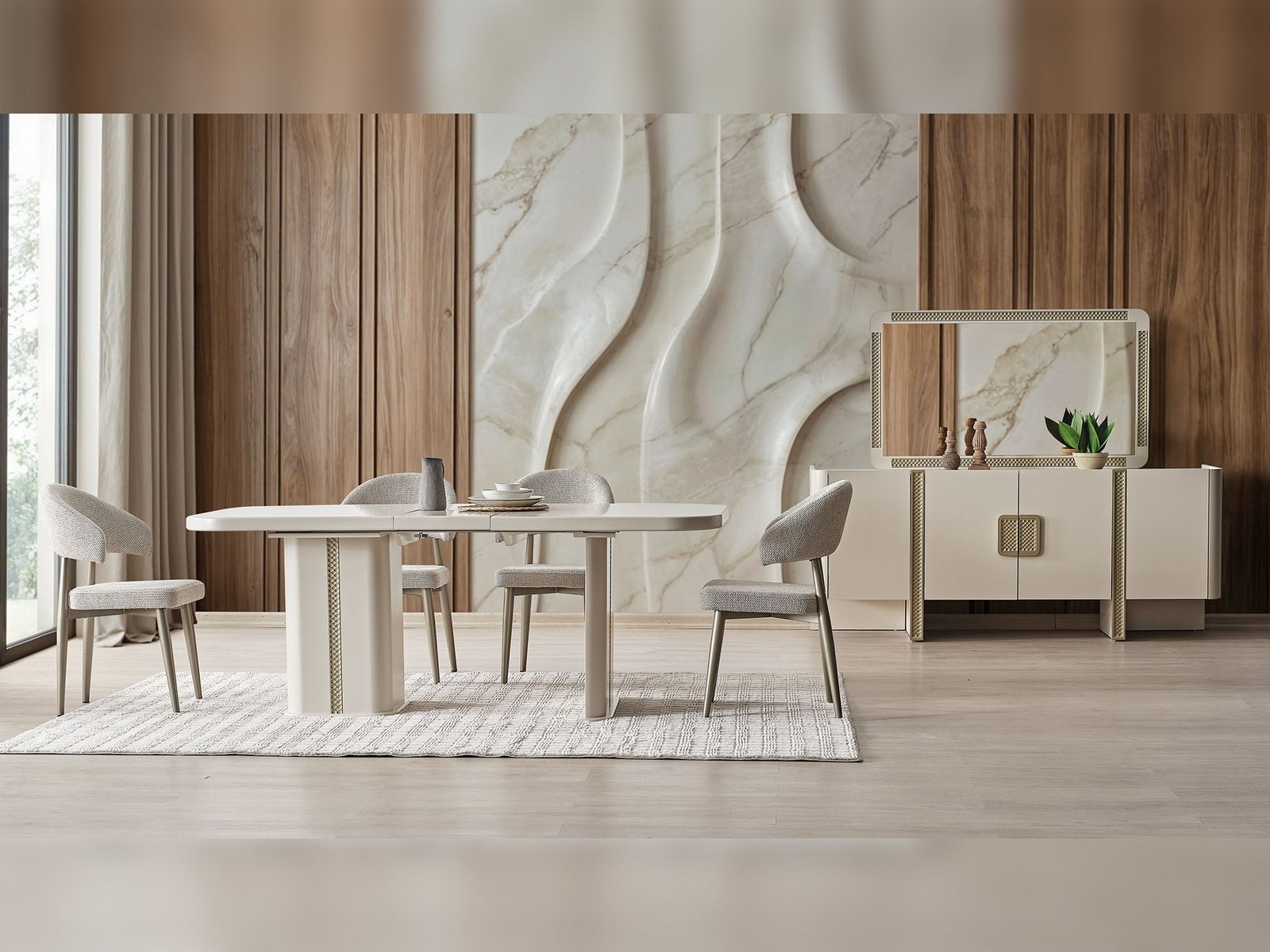 Second image of Odessa Al  Dining Table