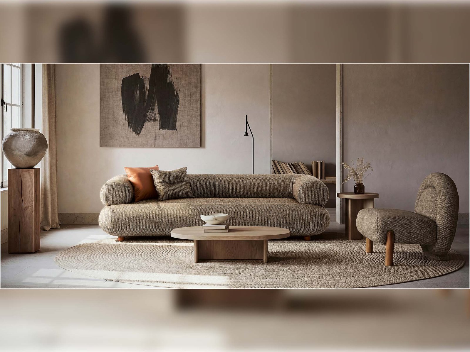 Oreo 4-pieces (2 Sofa & 2 Chair) Livingroom