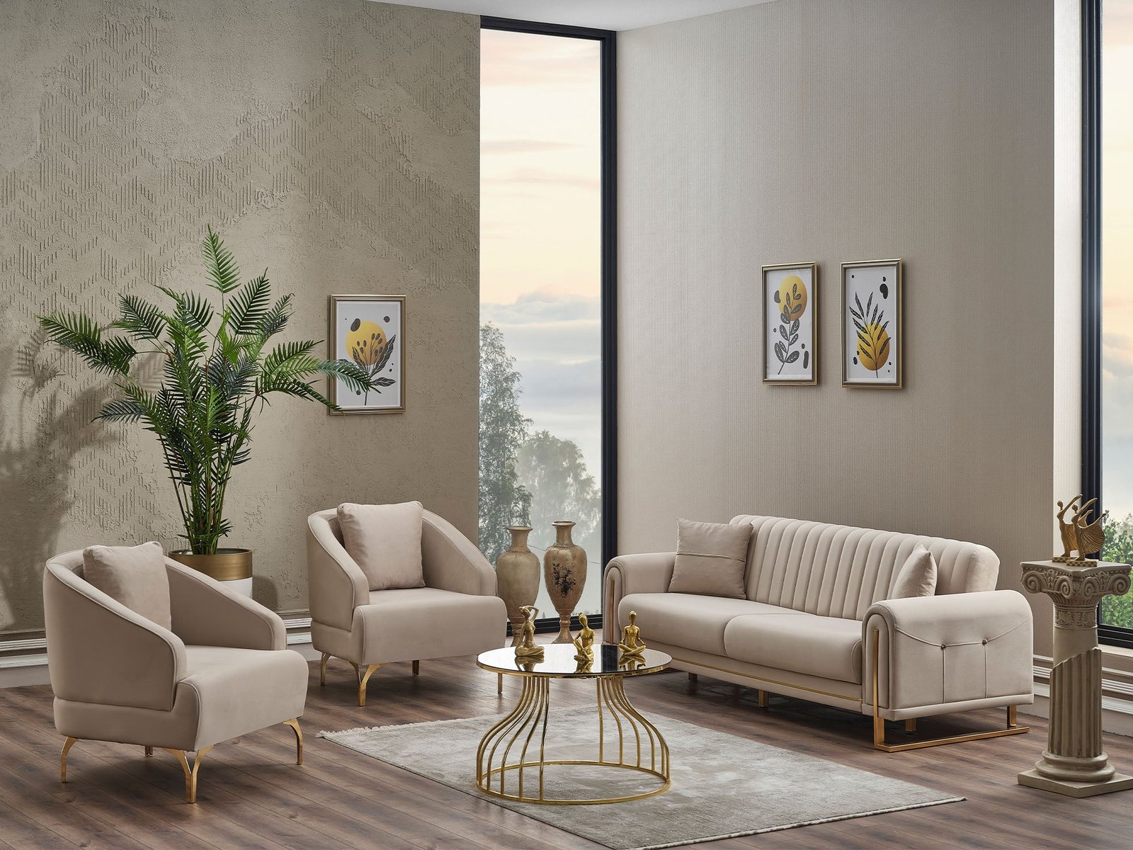 Oscar Convertible Loveseat