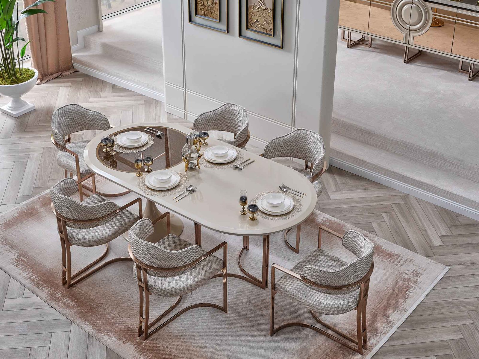 Palermo San Dining Table
