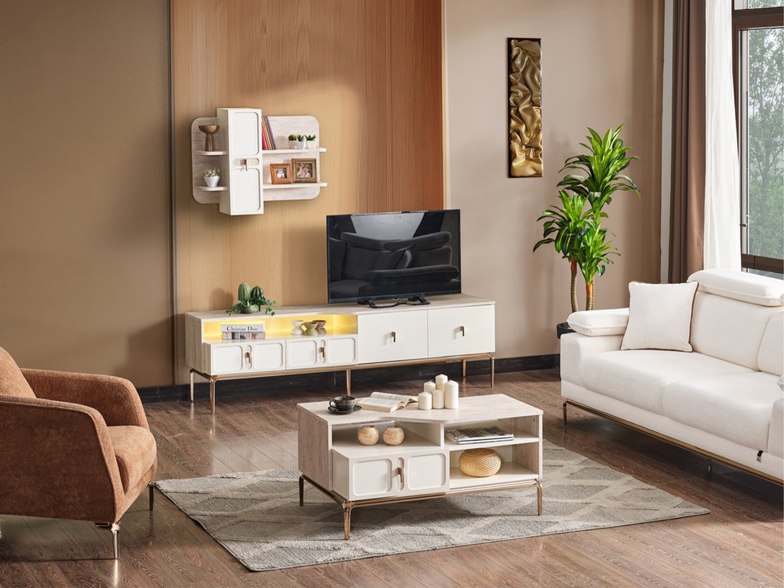 Pamukkale Tv Stand