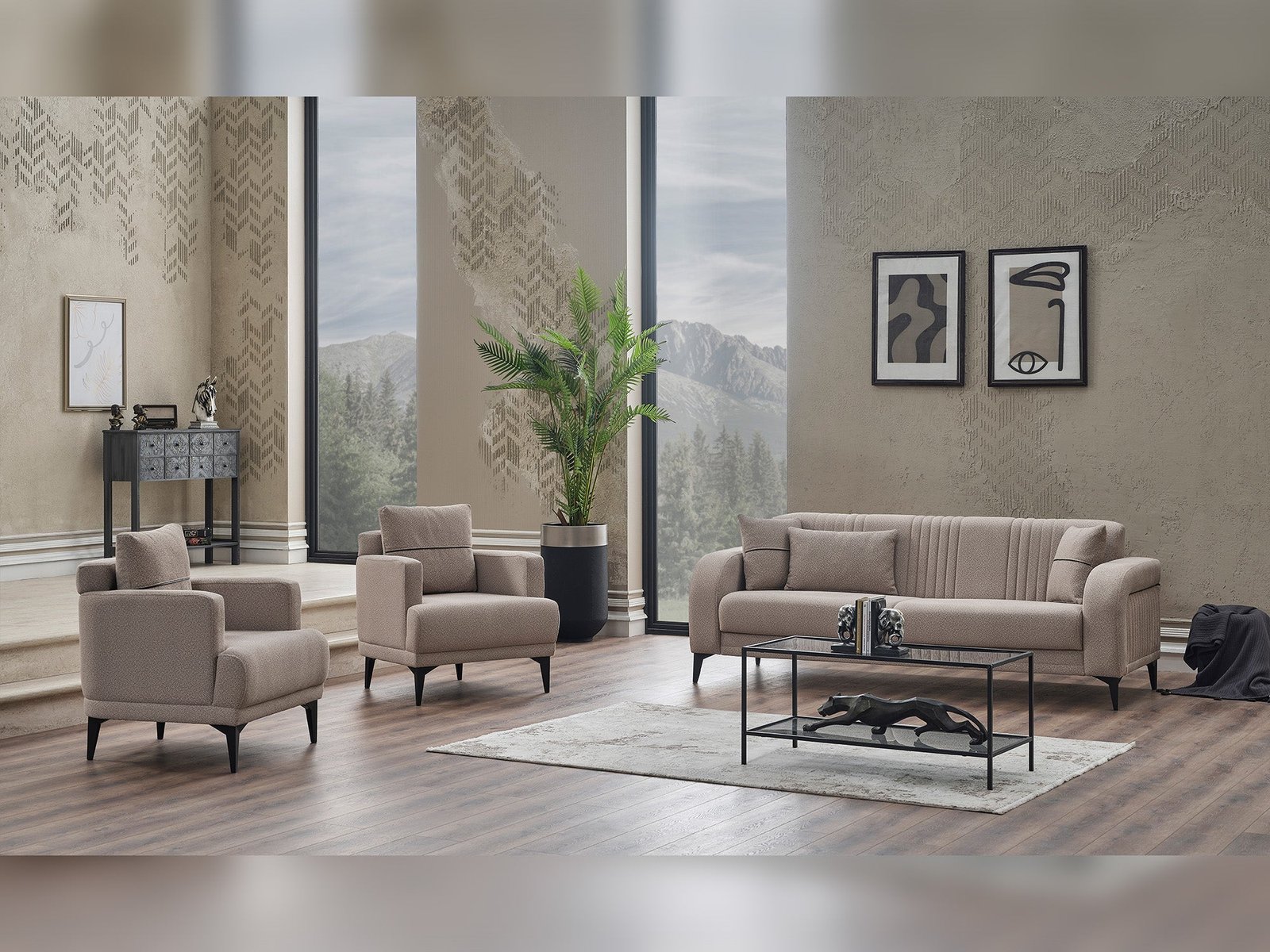 Second image of Pirlanta Convertible Sofa