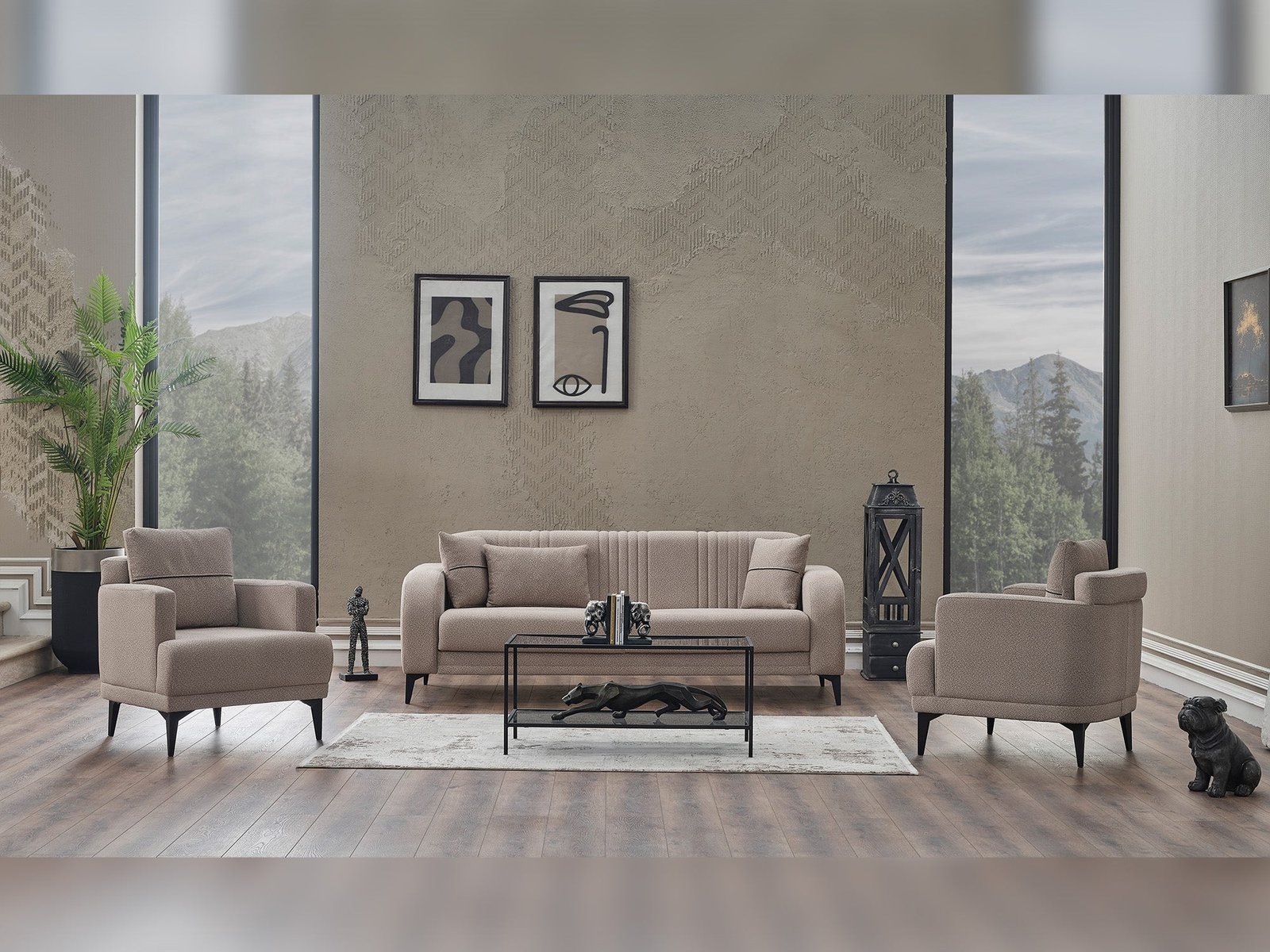 Pirlanta Convertible Sofa