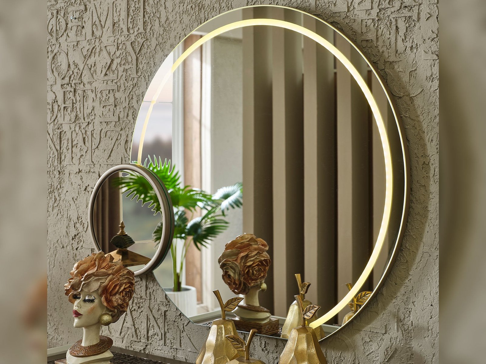 Second image of Prag Max Dresser With Mirror & Ottoman