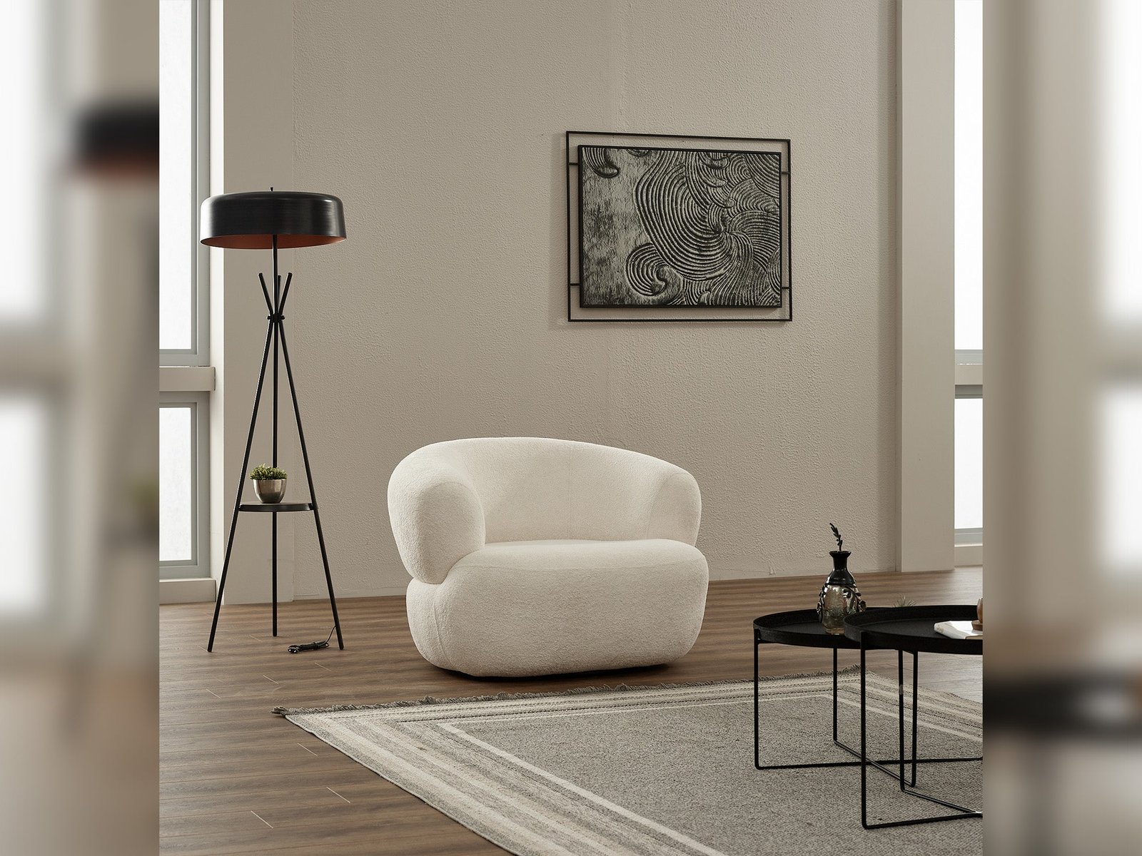 Puffy Swivel Chair