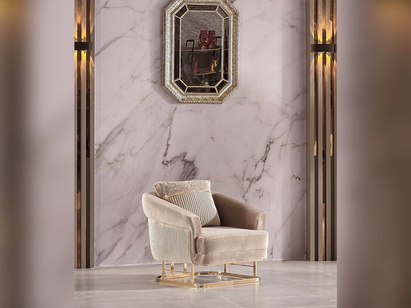 Second image of Rixos Chair Beige