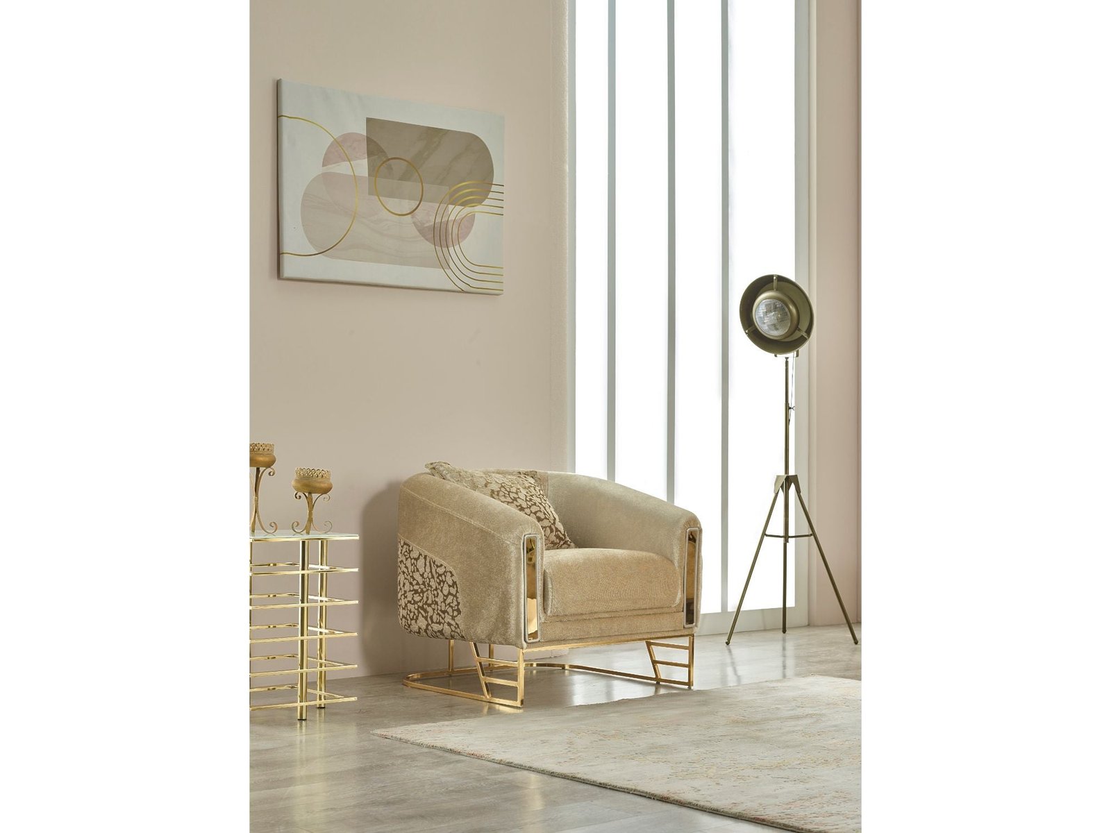 Second image of Romans Chair Beige