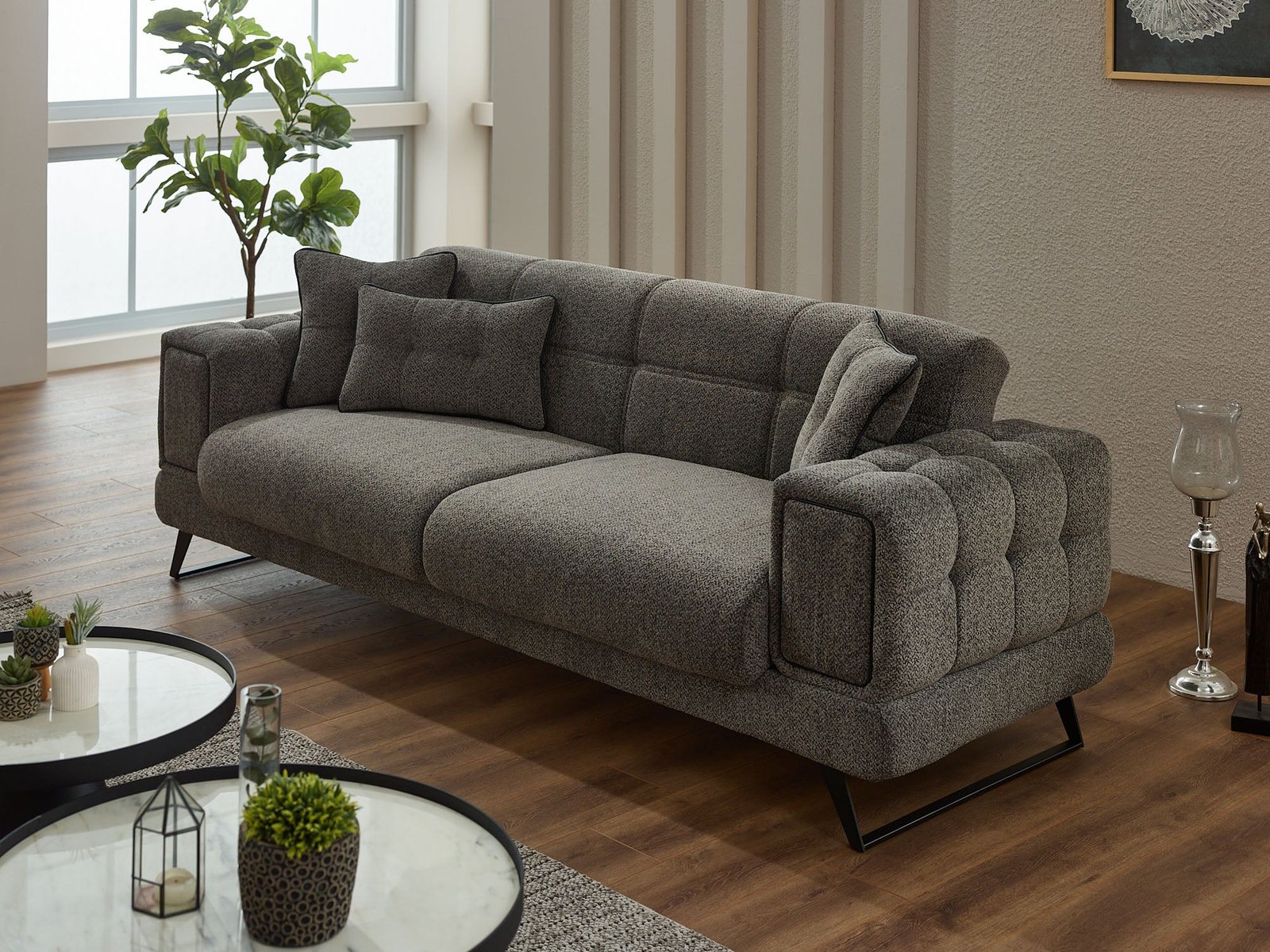 Rose Convertible Loveseat