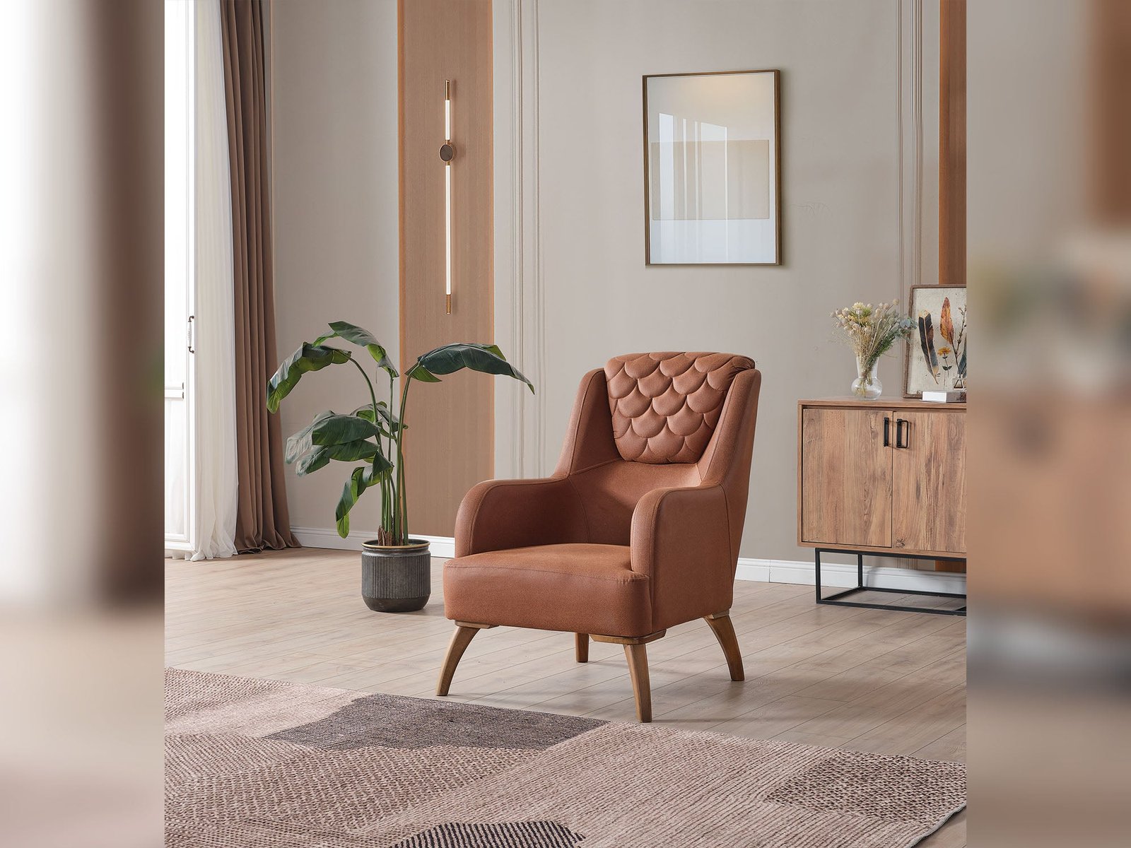 Second image of Ruby Chair Brick